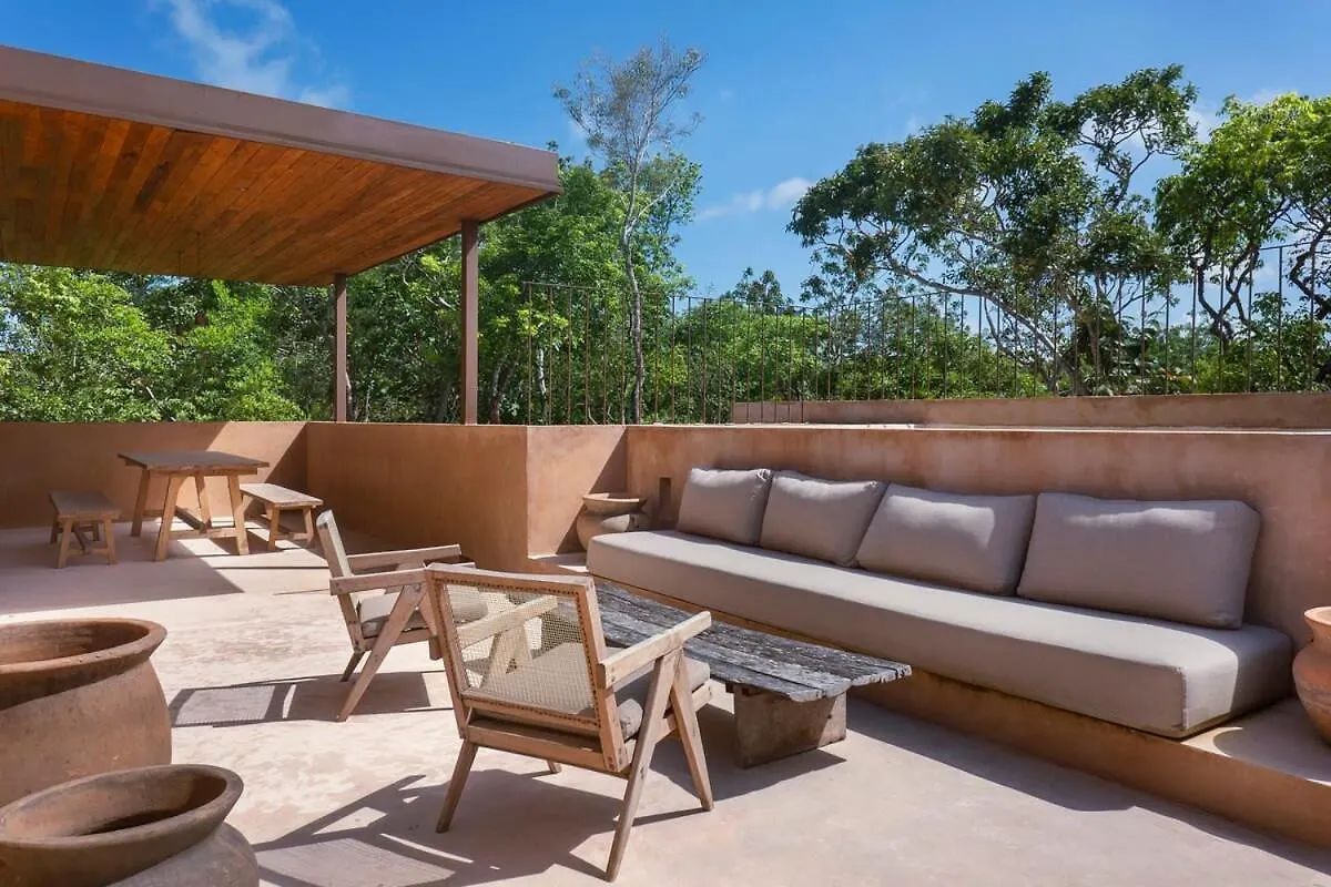Boho 3Br Villa Organic Design Gated & Rooftop Tulum Holiday home