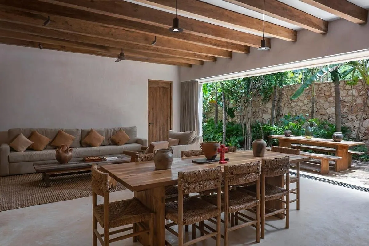 Holiday home Boho 3Br Villa Organic Design Gated & Rooftop Tulum