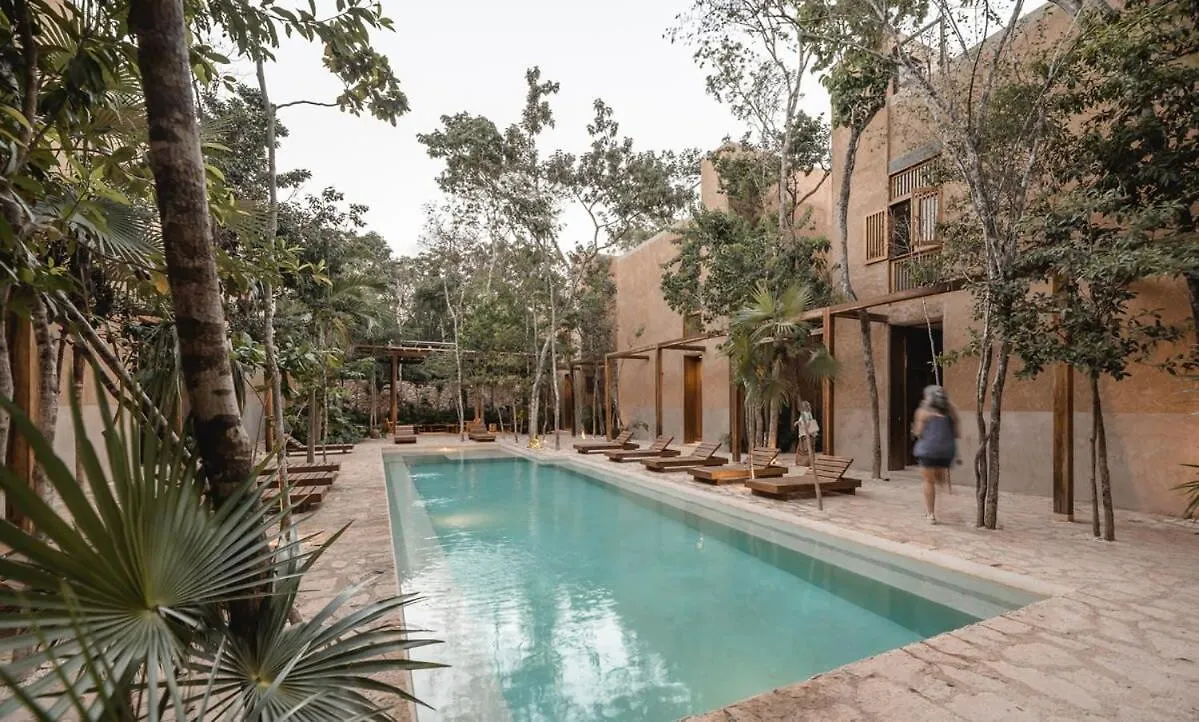 Boho 3Br Villa Organic Design Gated & Rooftop Tulum Mexico