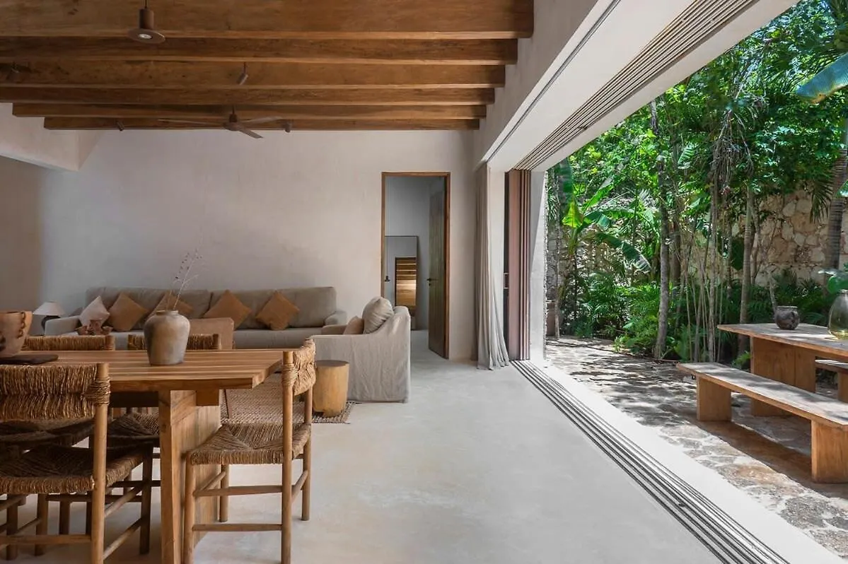 Holiday home Boho 3Br Villa Organic Design Gated & Rooftop Tulum Mexico